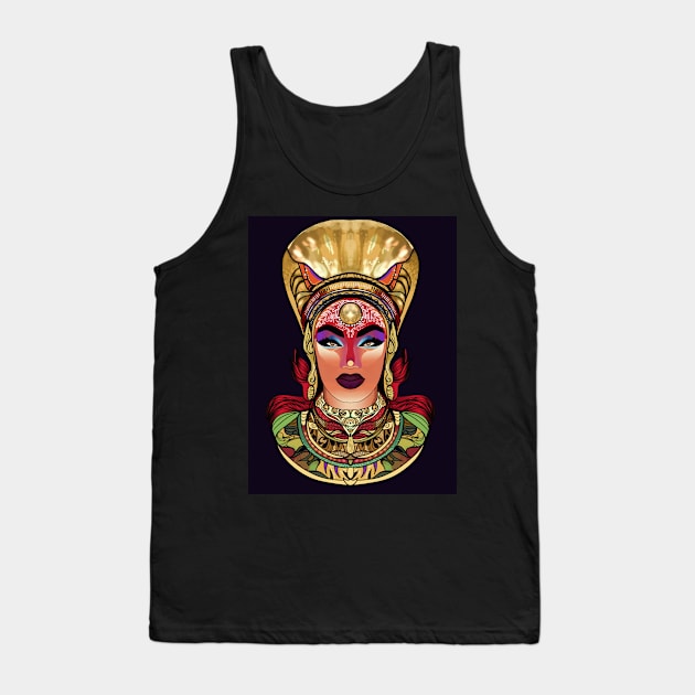 Makeda's Legacy: A Regal Design Tank Top by jen28